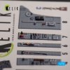 KELIK K72153 Hawker Sea Fury FB.11 - interior 3D decals for Trumpeter kit 1/72